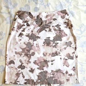 Alfani Floral Print Women's Skirt size 10